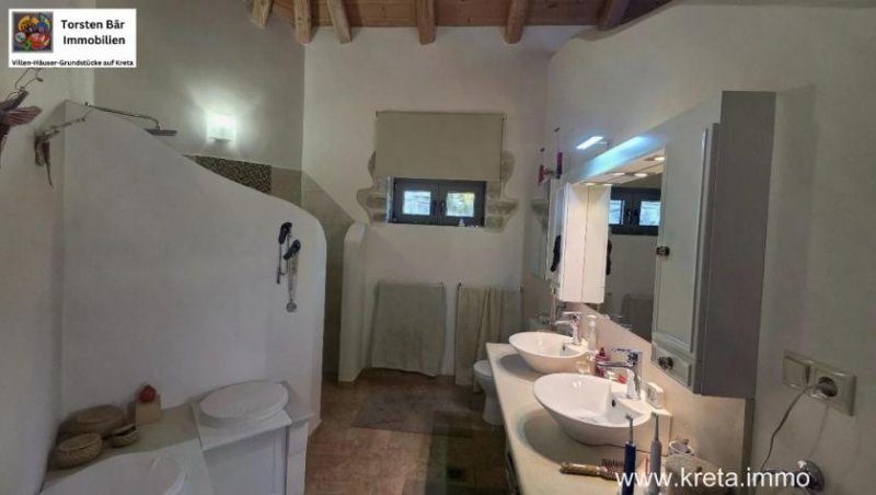 Pitsidia Kreta, Pitsidia Naturstein Villa die Komfort und Charme vereint Haus kaufen